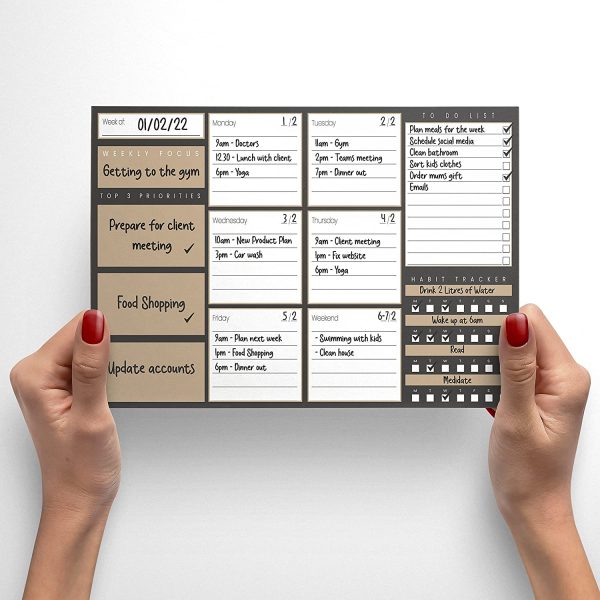 Weekly Planner Pad
